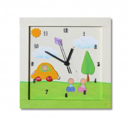 Wall Clocks.Boutique Wall Clocks.Custom Clocks.Childrens Clocks.Transportation.Car