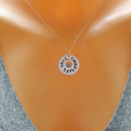 Prayer necklace, Jewish jewelry, Hebrew necklace, Bible Necklace, Judaica jewelry, Reception necklace, kabbalah necklace, Faith jewelry, Hand Stamped Necklace, Inspirational jewelry, Quote jewelry, Blessings necklace,
