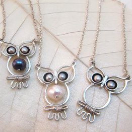  Silver Owl necklace. women necklaces. Holidays gift idea. 