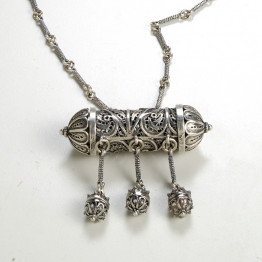 Sterling silver talisman pandant, free shipping, sterling silver kabbala gift ,Jewelry designer
